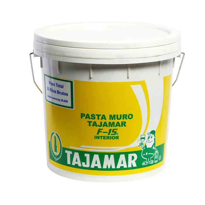 PASTA MURO INTERIOR TAJAMAR F-15 TINETA 25 KG