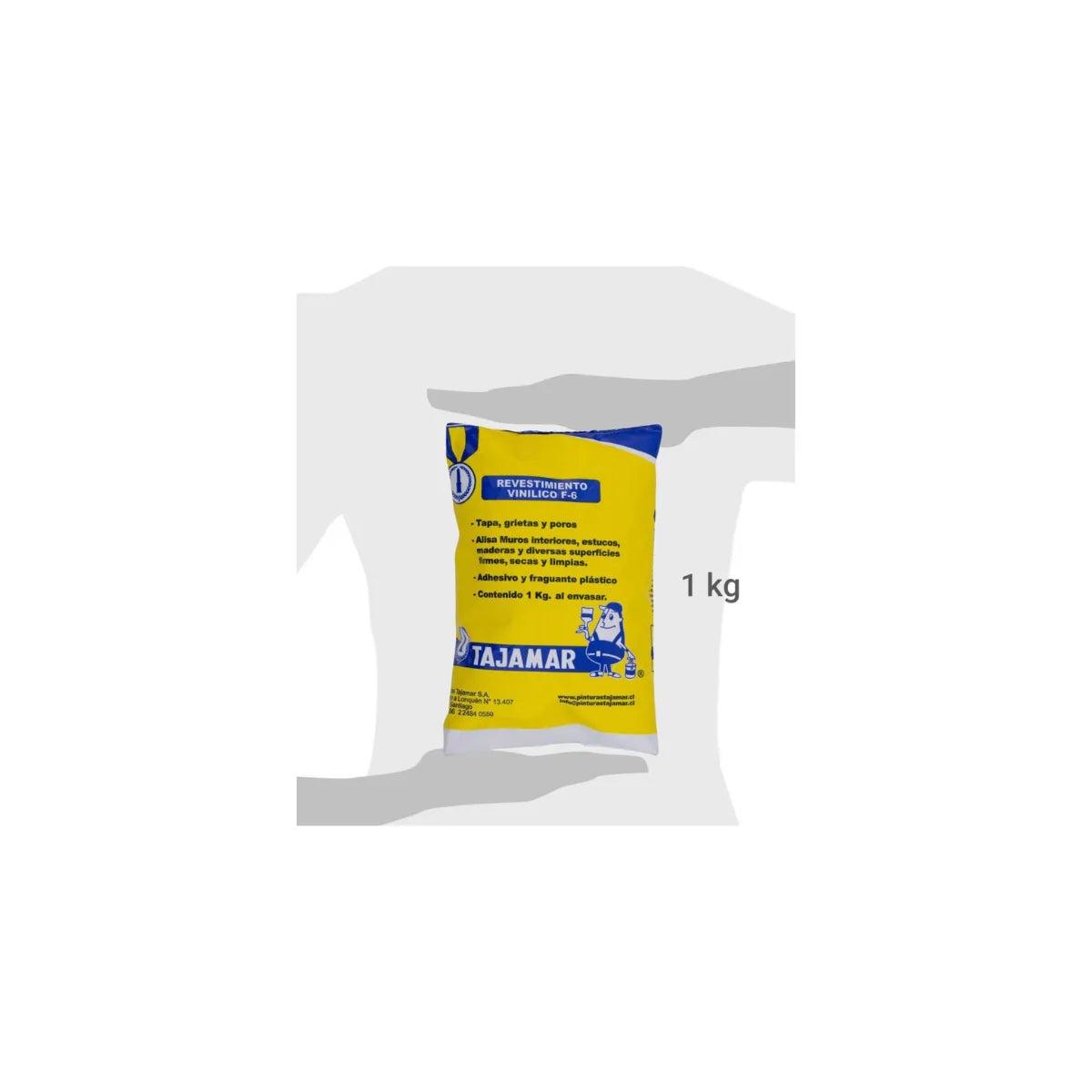 PASTA MURO TAJAMAR F-6 1KG