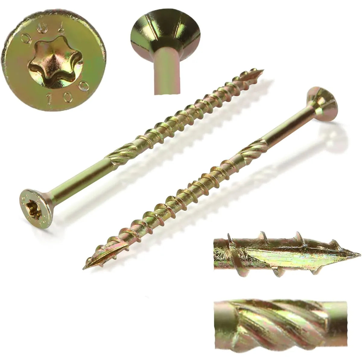 TORNILLO TURBO TORX SCREW 6 X 120 X UNIDAD