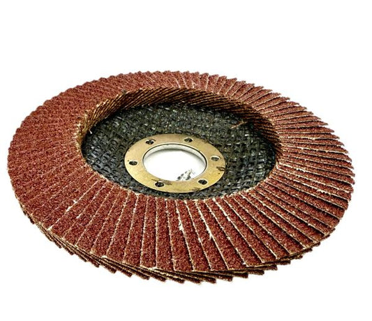 DISCO TRASLAPADO 4 1/2 GRANO 60 MADERA G.M